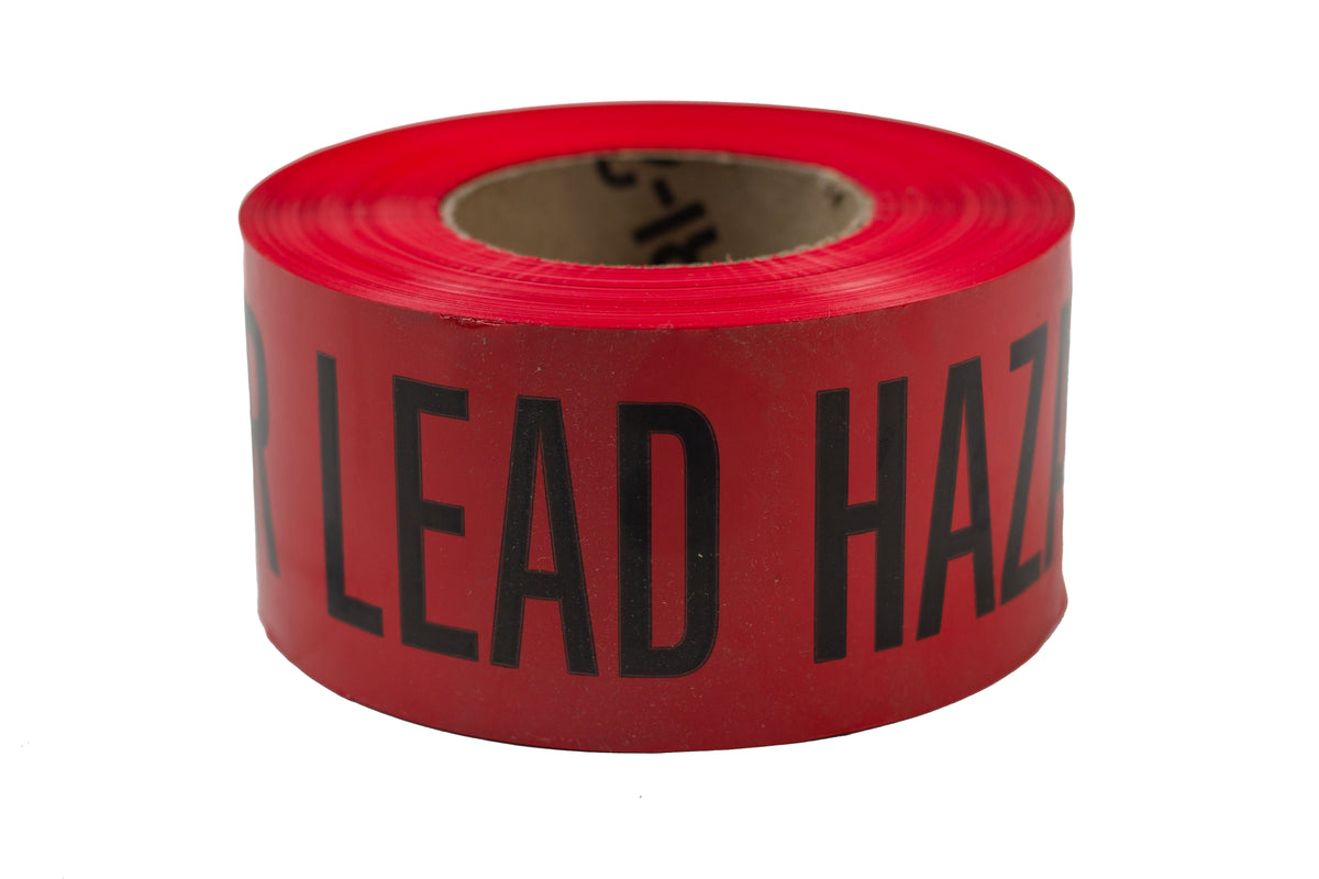 Danger Lead Barrier Tape