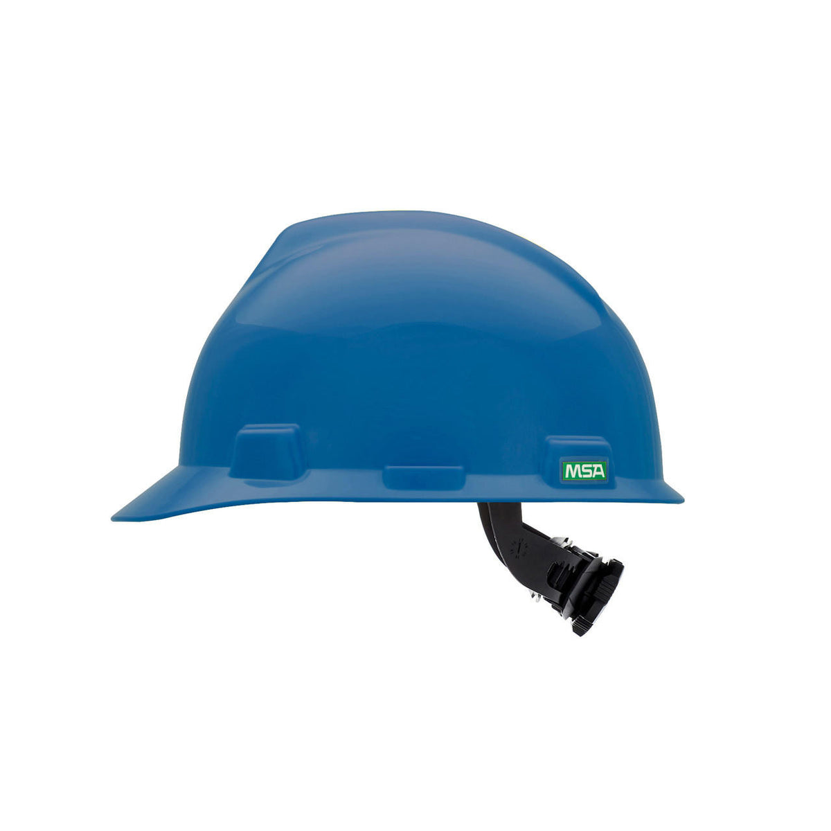 MSA V-Guard Hard Hat With Fas-Trac Suspension, Blue