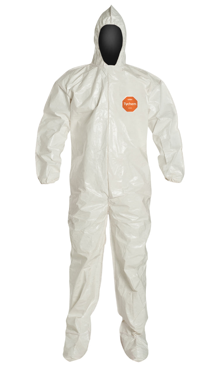 DuPont™ Tychem® 4000-T Coverall, Hood & Boot