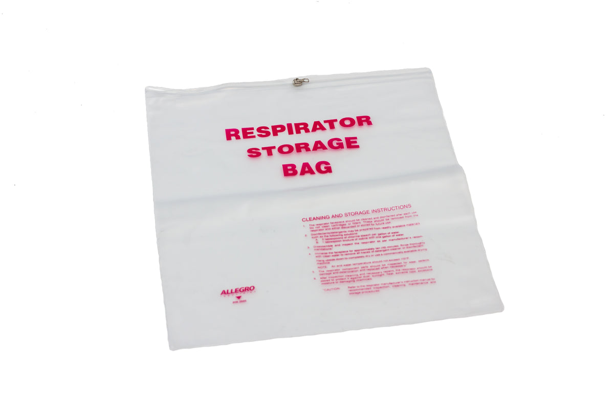 Allegro Vinyl Respirator Storage Bag