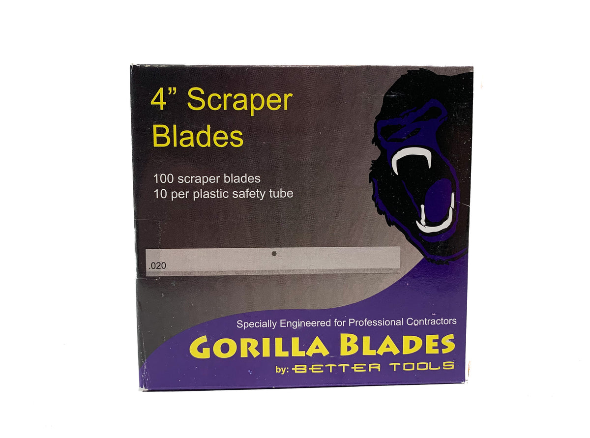 4" Razor Blades