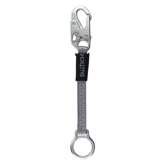 18" Dorsal D-ring Extender with Steel Snap Hook