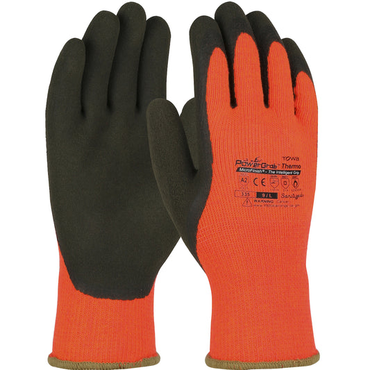 PowerGrab™ Thermo Hi-Vis Acrylic Terry Glove, Per Dozen
