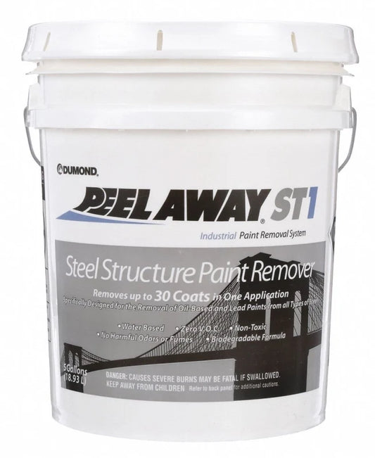 Peel Away ST-1 Steel Surface Paint Remover, Per Pail