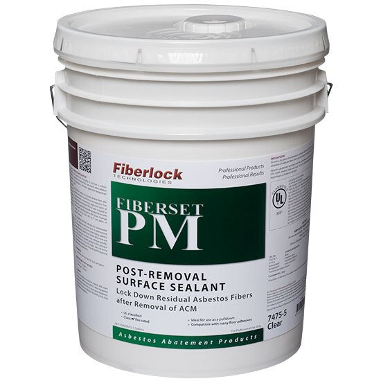 Fiberset PM, Clear, 5 Gal