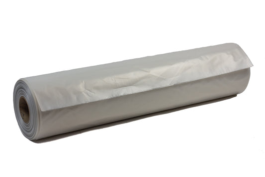 36 x 60 Clear, Unlabeled Trash Bags, 6 Mil