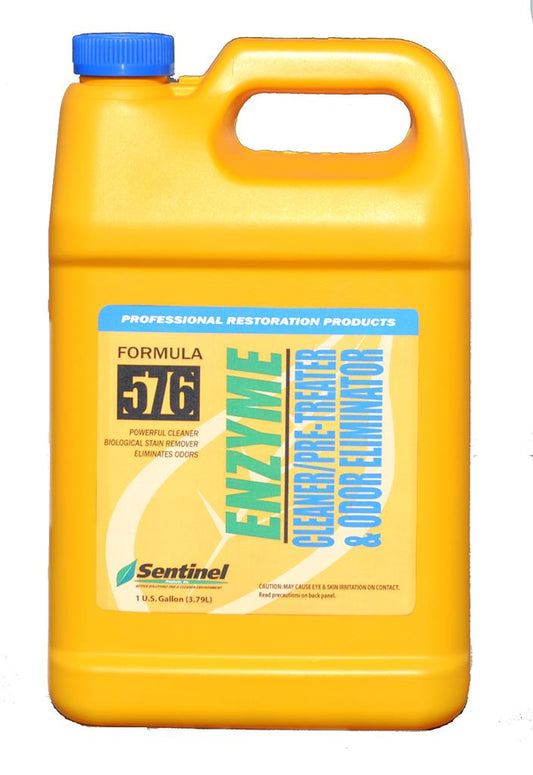Sentinel 576 Enzyme Cleaner/Pre-Treater and Odor Eliminator, Per Gallon