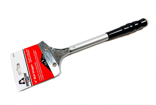4" Hand Scraper with 12" Threaded Handle