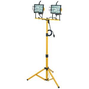8 ft Dual Tripod Construction Light