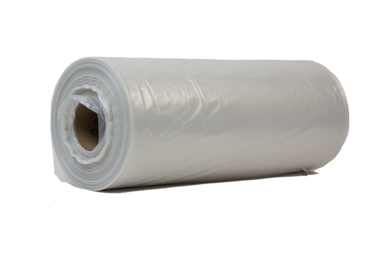 20" x 500' Clear Poly Duct, 6 Mil.