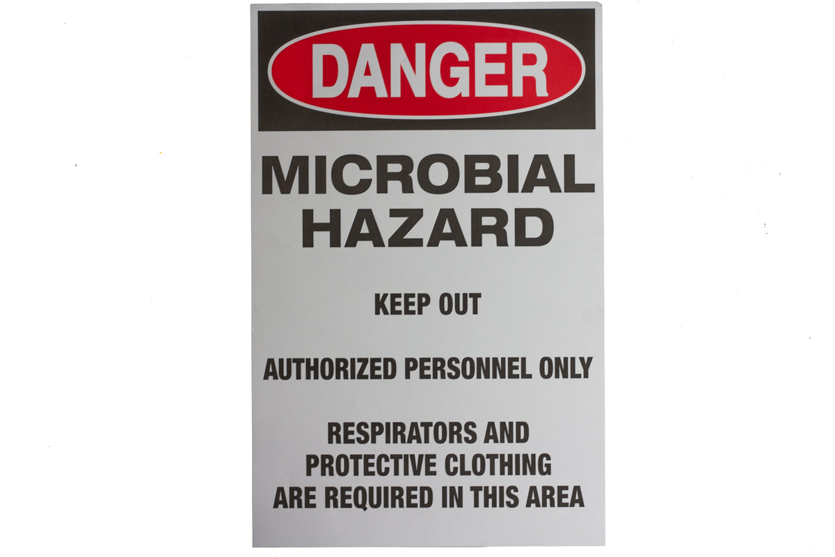 Mold Danger Sign
