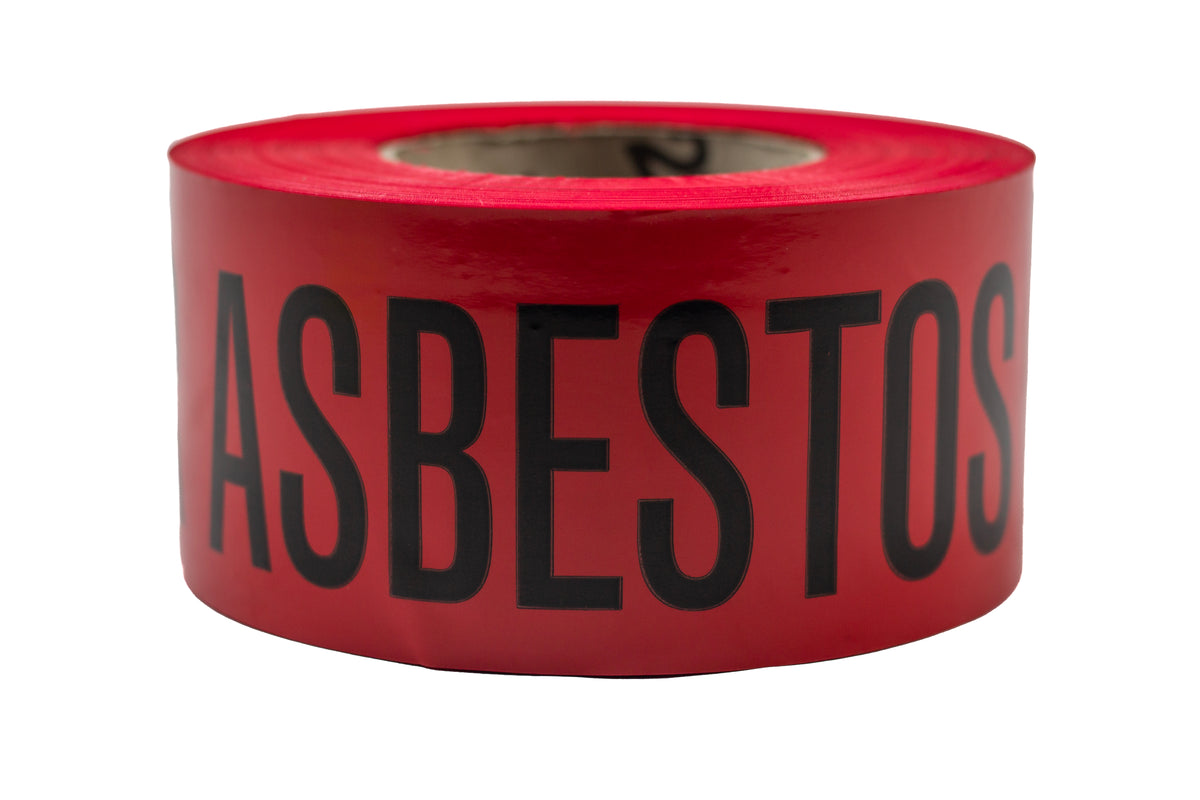 Danger Asbestos Banner Tape