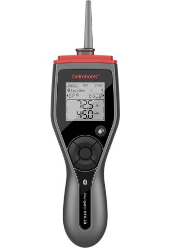 Delmhorst HTX-30 All-Purpose Thermo-Hygrometer W/ Case
