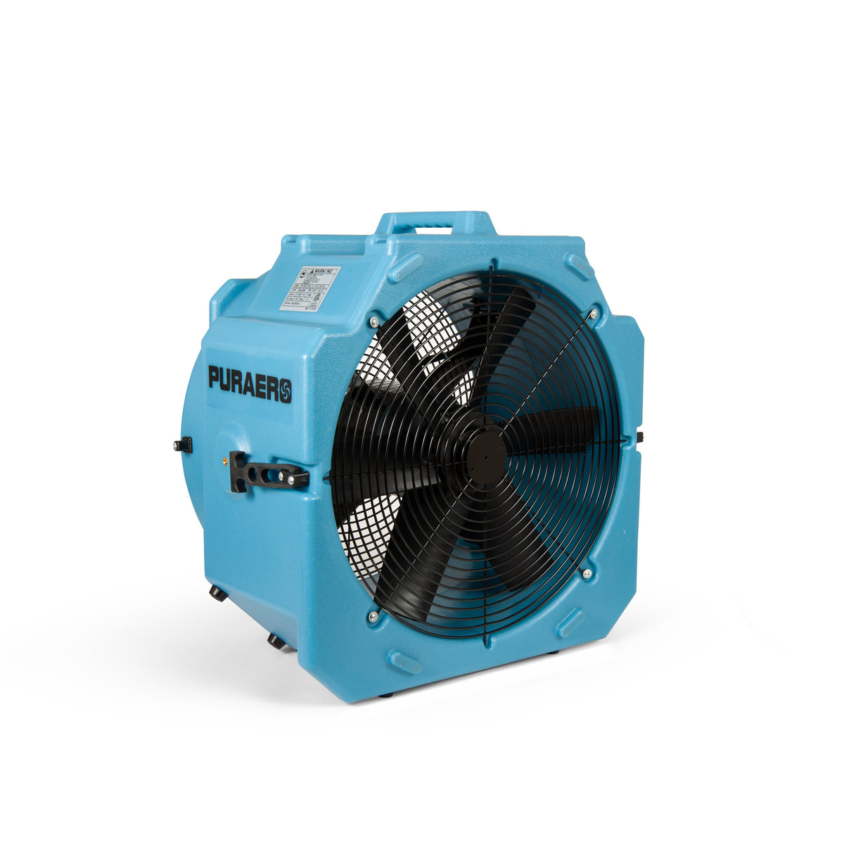 Puraer Axial Fan, Air Mover, Blower Floor Fan – 1/4 HP, 4000 CFM, 2.7 Amps