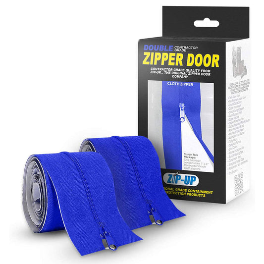 Zip-Up 3" x 7' Zipper, 2 Pack