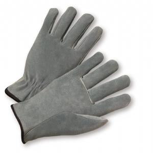 ALL LEATHER WORK GLOVES, PER DOZEN