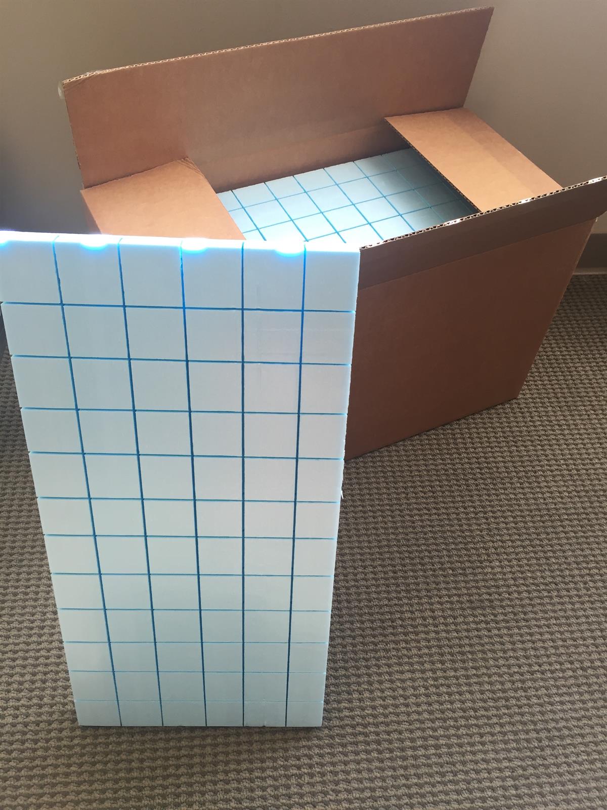 Foam Blocks, Per Case