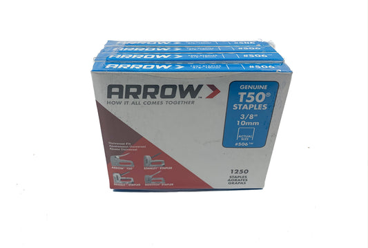 Arrow T-50 3/8 Inch Staples