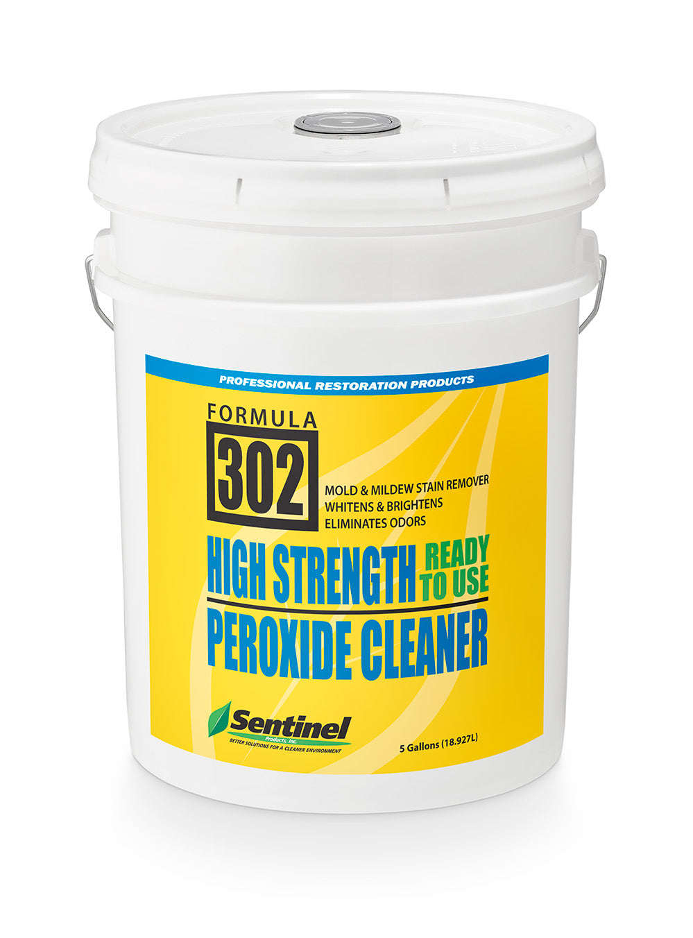 Sentinel 302 High Strength Peroxide Cleaner, 5 Gal.
