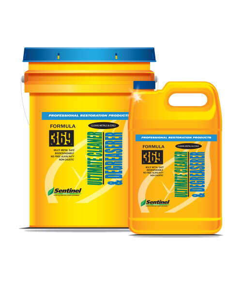 Sentinel 369 Cleaner & Degreaser, 5 Gal