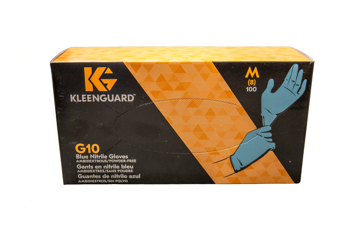 Kimberly-Clark Kleenguard G10 Blue Nitrile Gloves