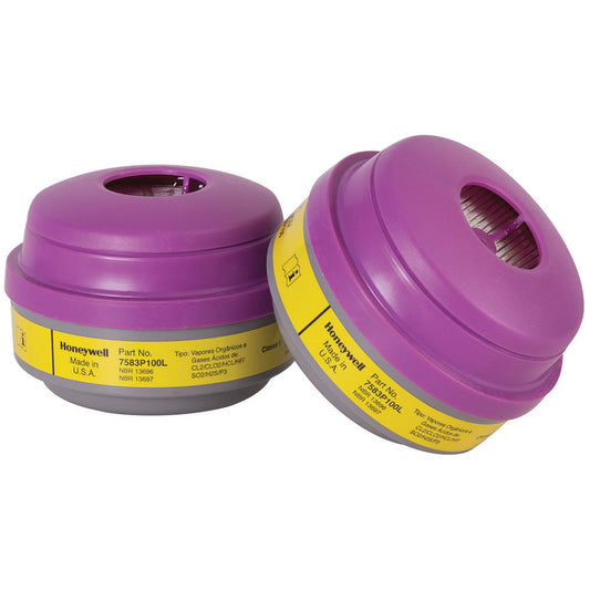 North® 7583P100 Organic Vapor, Acid Gas, P-100 Filter Cartridge