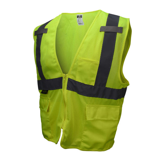 Radians Surveyor Type R Class 2 Safety Vest, Green