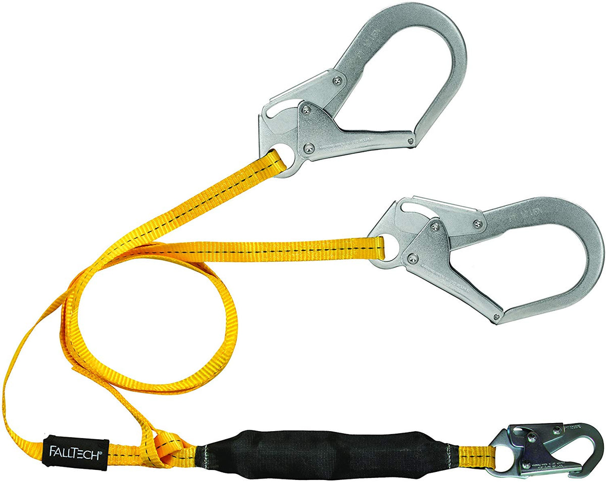 FallTech 8256LTY3 6' Shock Absorbing Lanyard