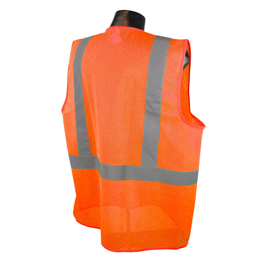 Mesh Hi-Viz Safety Vest, Orange