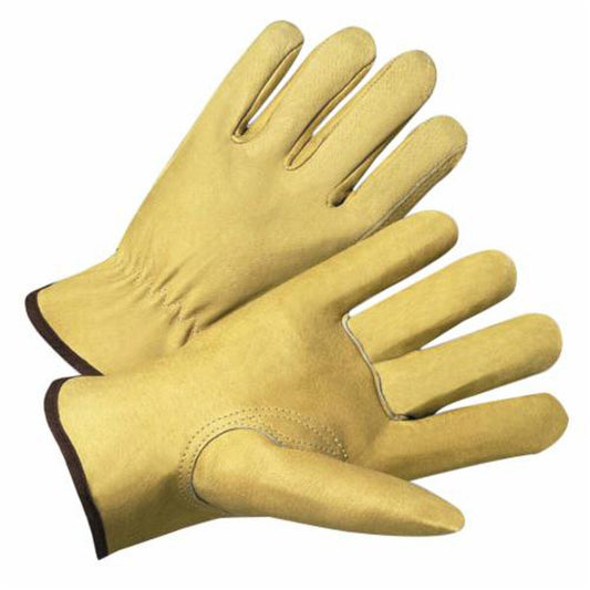 Premium Grain Pigskin Leather Driver Gloves, Per Dozen