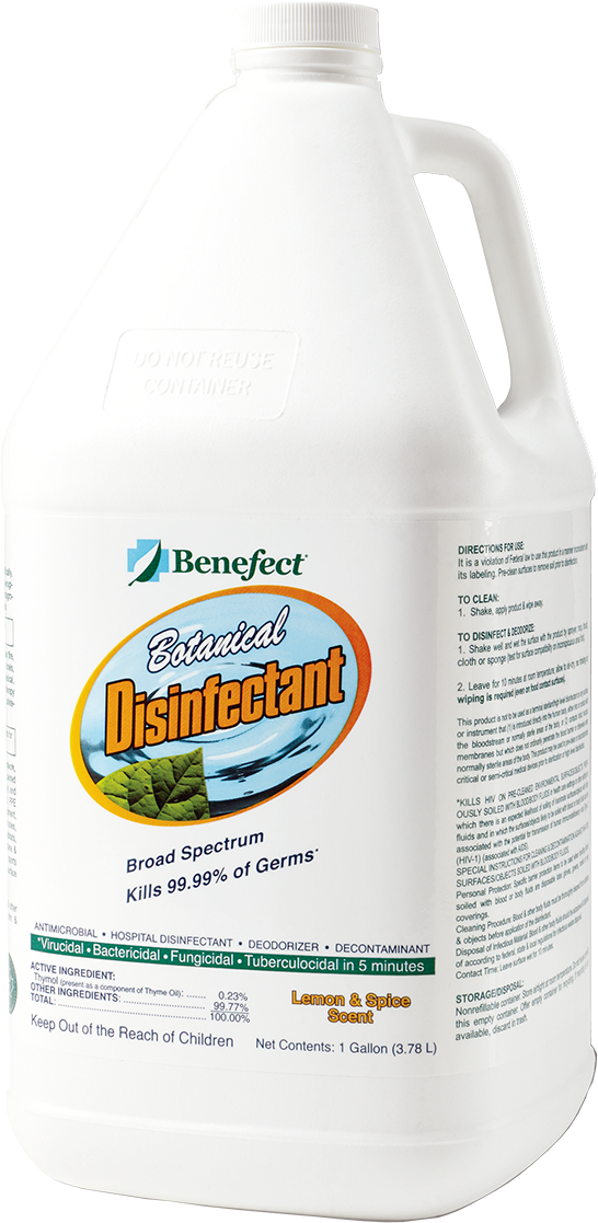 Benefect Botanical Disinfectant - Per Gallon